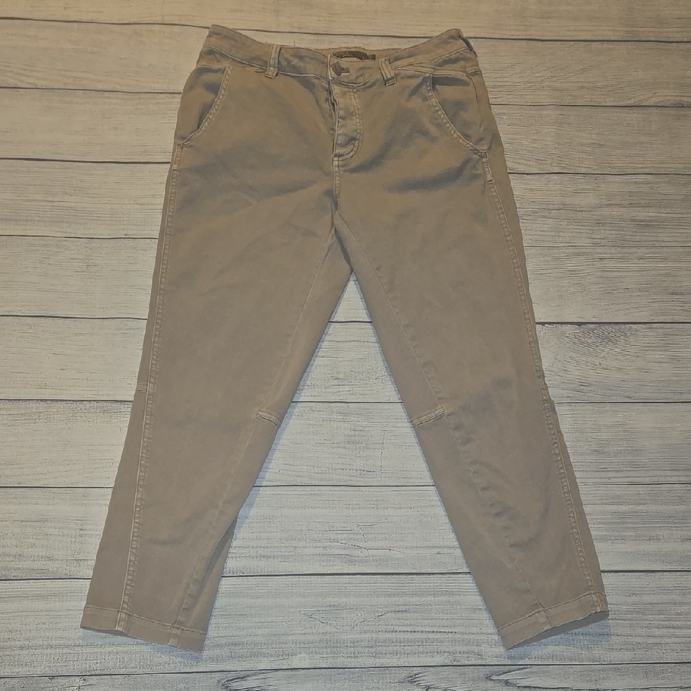 Prana Women's Janessa Pants Pebble Gray Size 6